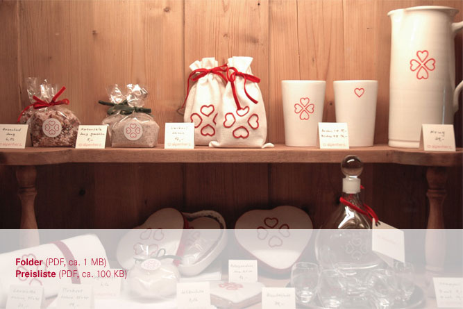 alpenherz - Folder/Preisliste